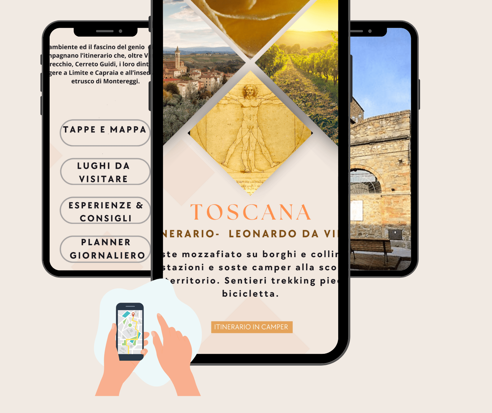 TOSCANA - i luoghi di leonardo da vinci