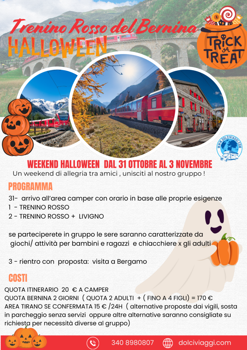 halloween sul bernina con dolciviaggi