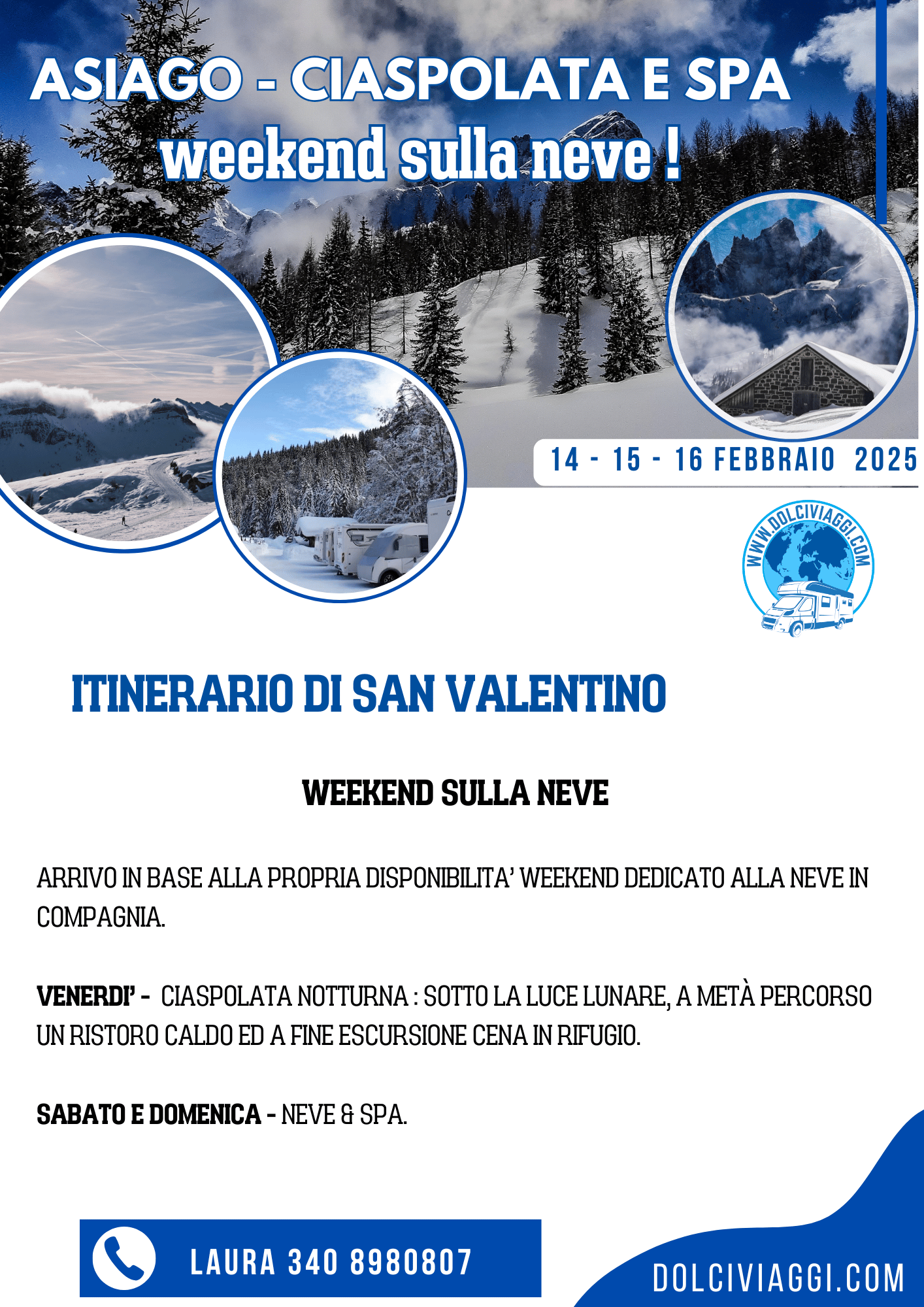 weekend di san Valentino in camper