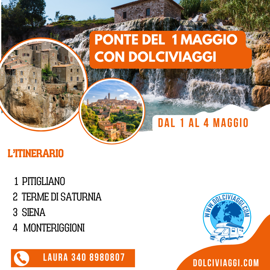 1 MAGGIO TERME SATURNIA