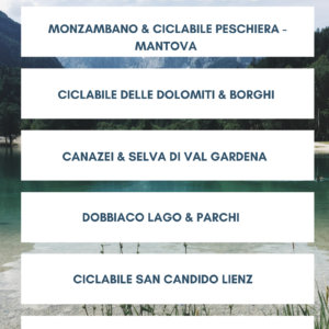ITINERARIO TRENTINO. E VENETO IN CAMPER