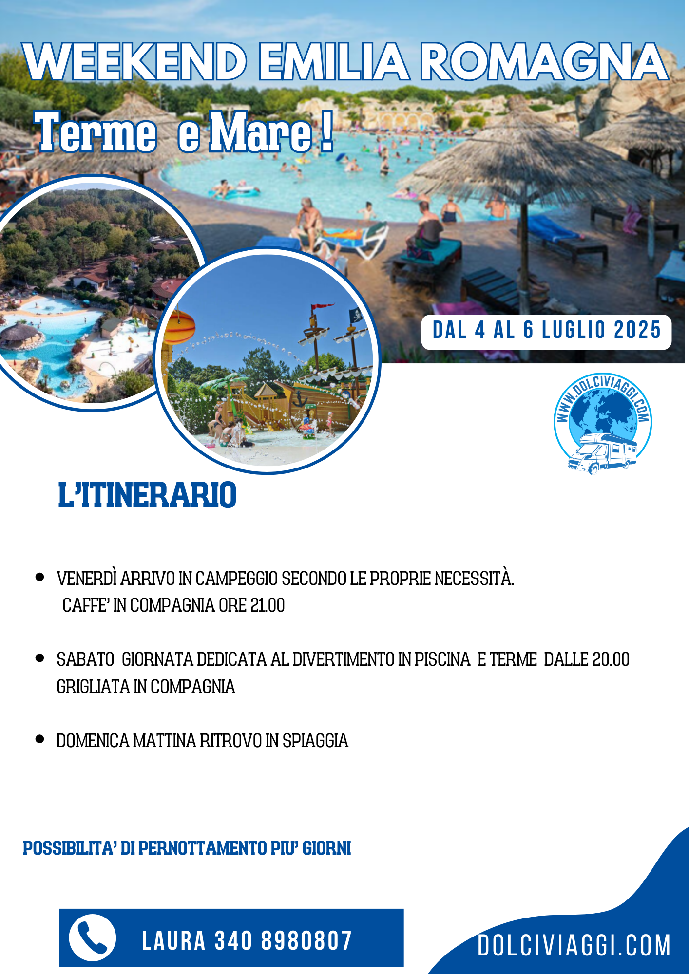 Weekend Dolciviaggi al Camping Tahiti