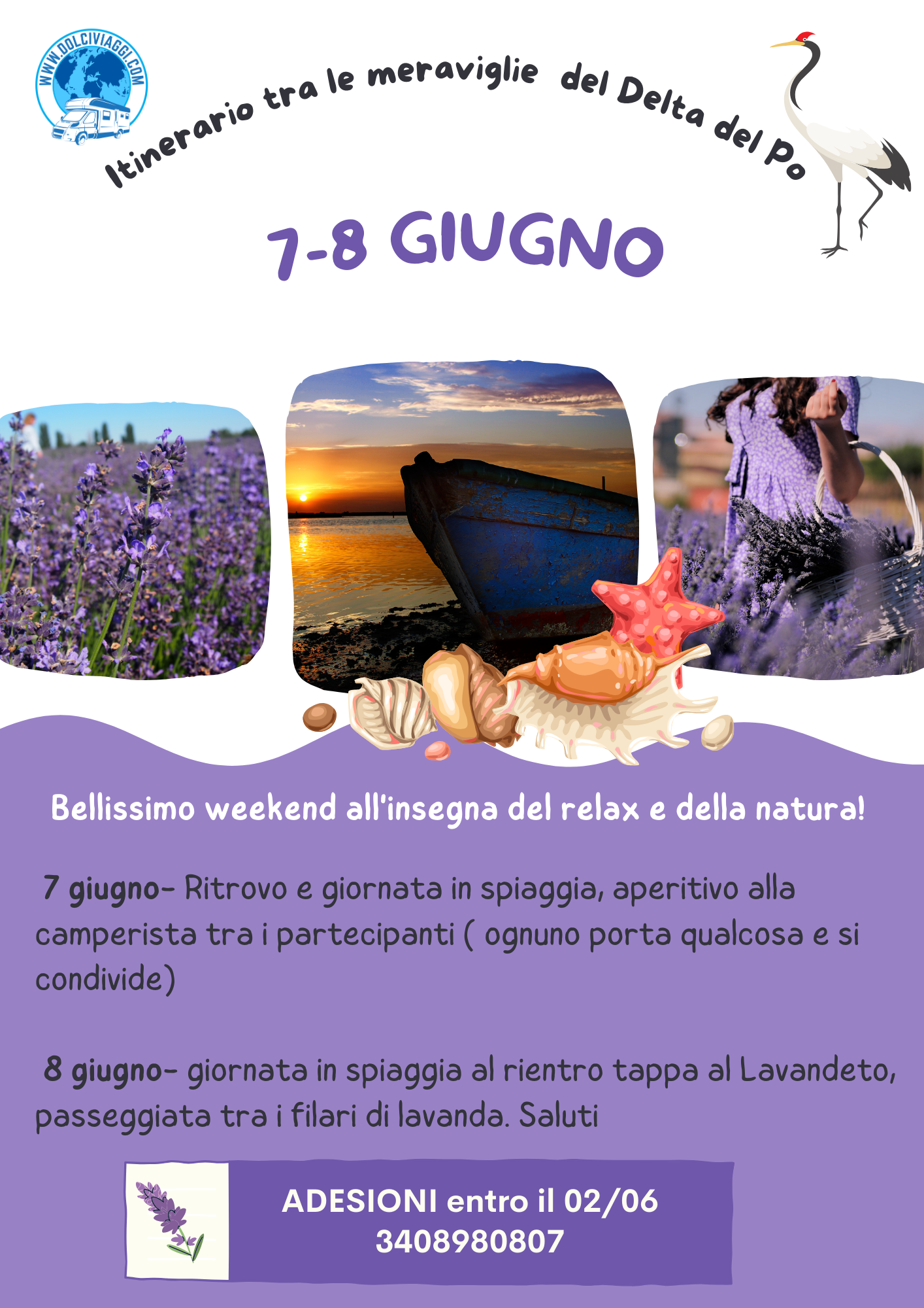 Weekend in camper nel Delta del Po - Porto Tolle