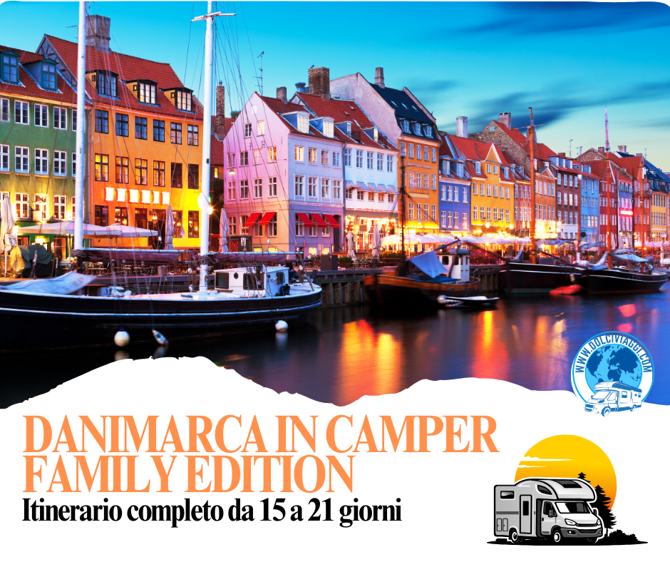 Itinerario  Danimarca in camper – Family Edition