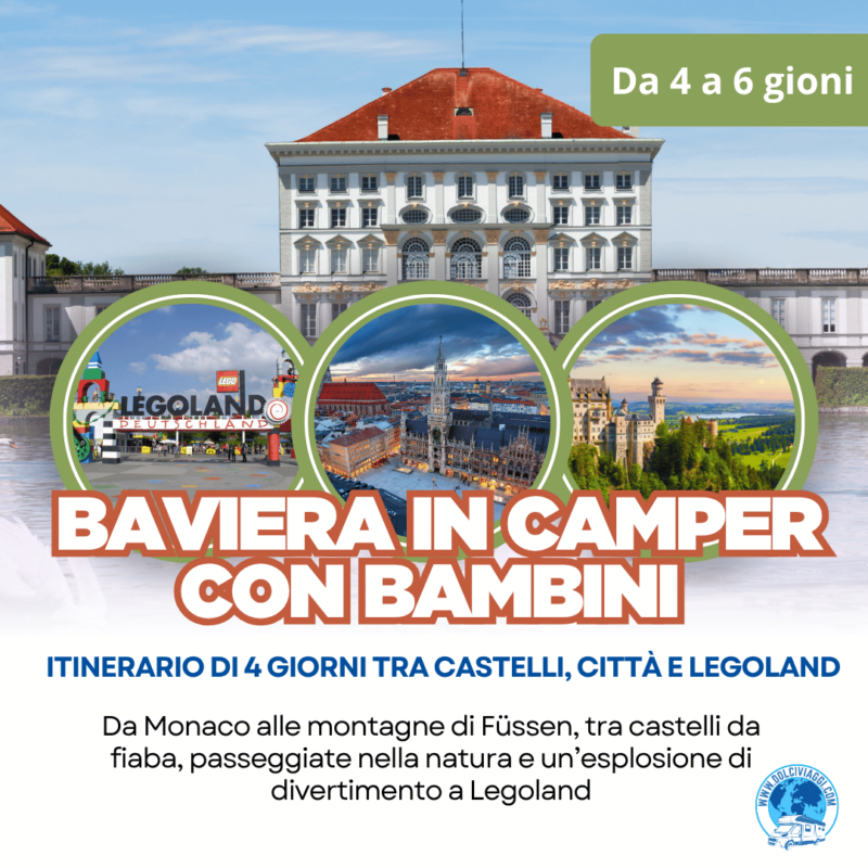 Baviera in camper con i bambini