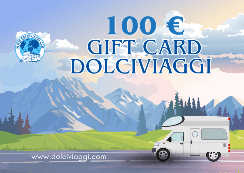Gift Card Dolciviaggi 100€ – Il regalo perfetto per chi ama viaggiare