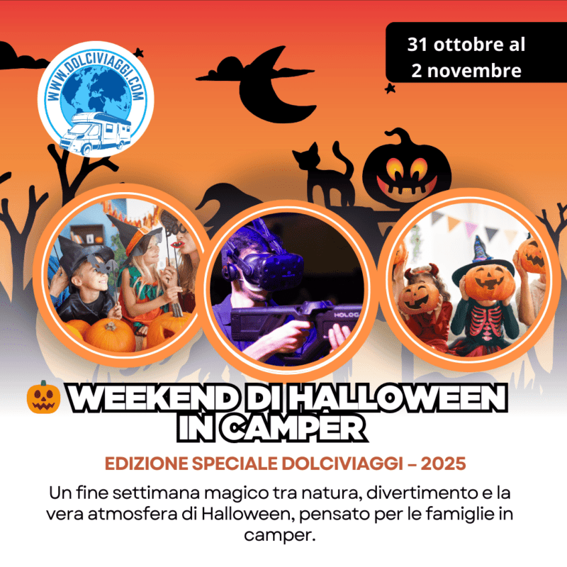 uscita halloween in camper