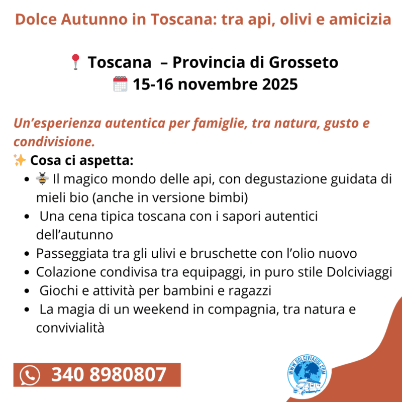 Dolce Autunno in Toscana: tra api, olivi e amicizia - immagine 2