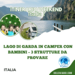 Lago di Garda in camper con bambini – 3 strutture da provare