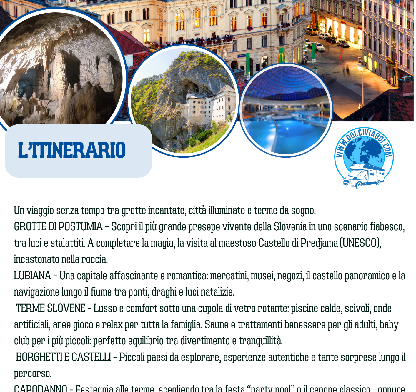 capodanno in camper - in camper slovenia