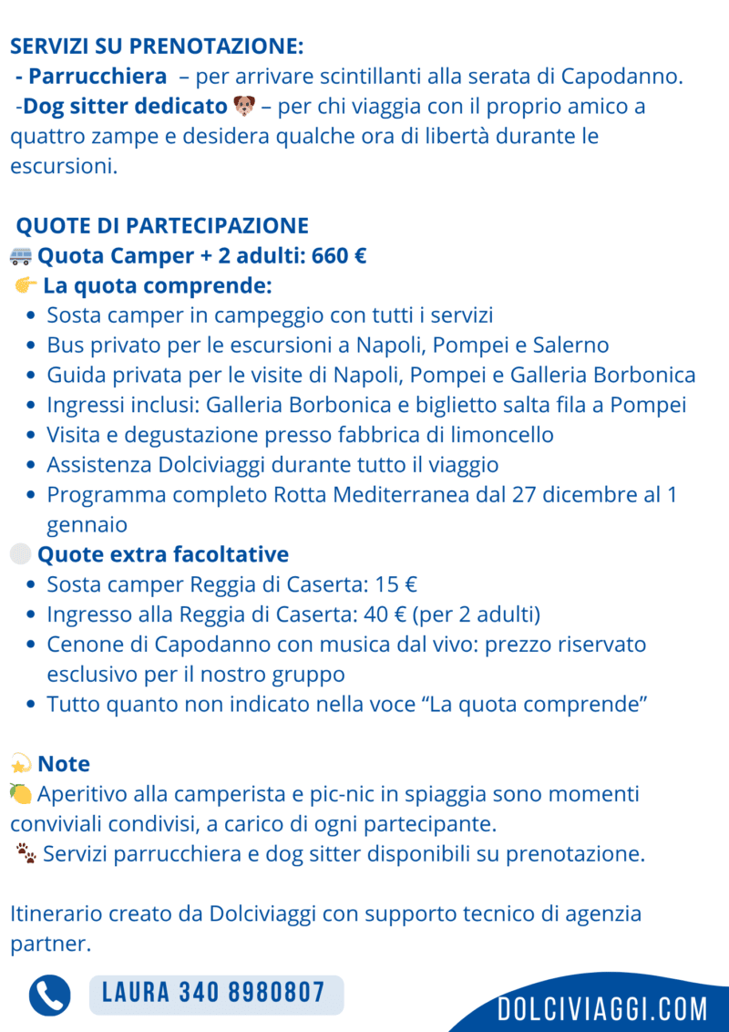Dolciviaggi propone Rotta Mediterranea – Capodanno tra Mare, Presepi e Tradizione - immagine 5
