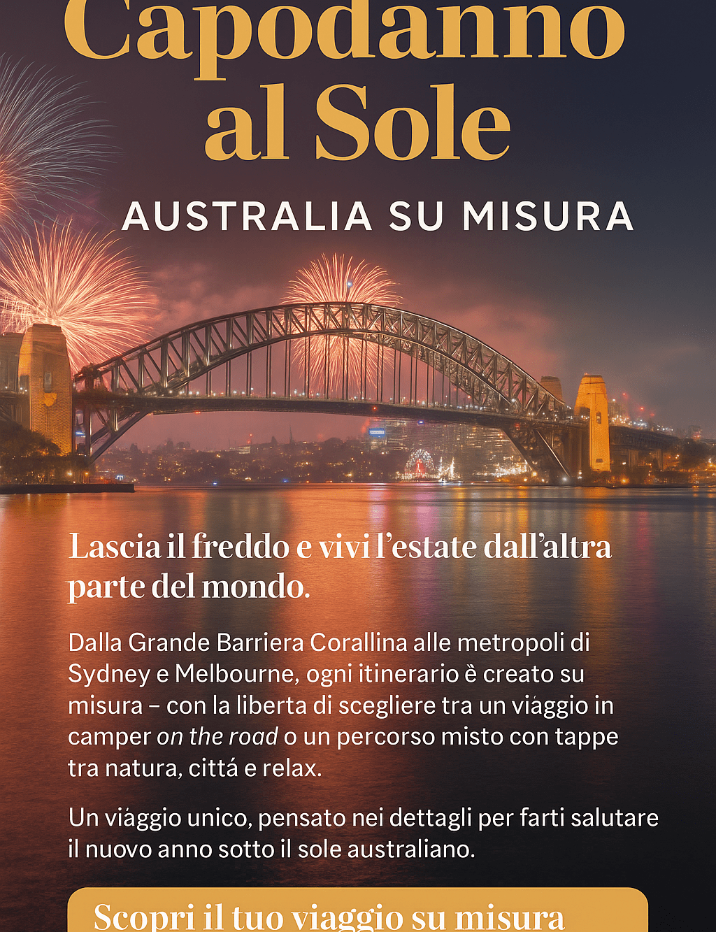 Capodanno Australia - viaggi in camper