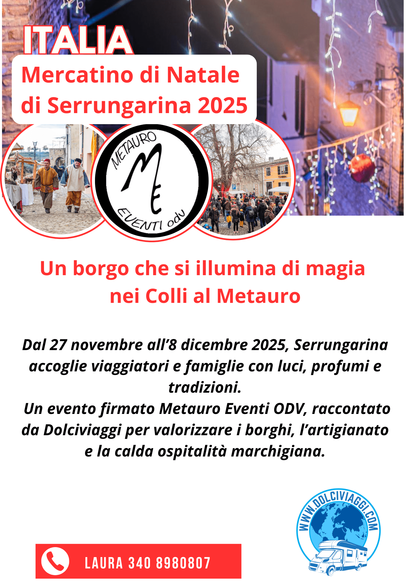 Articolo Partner – Mercatino di Natale di Serrungarina 2025