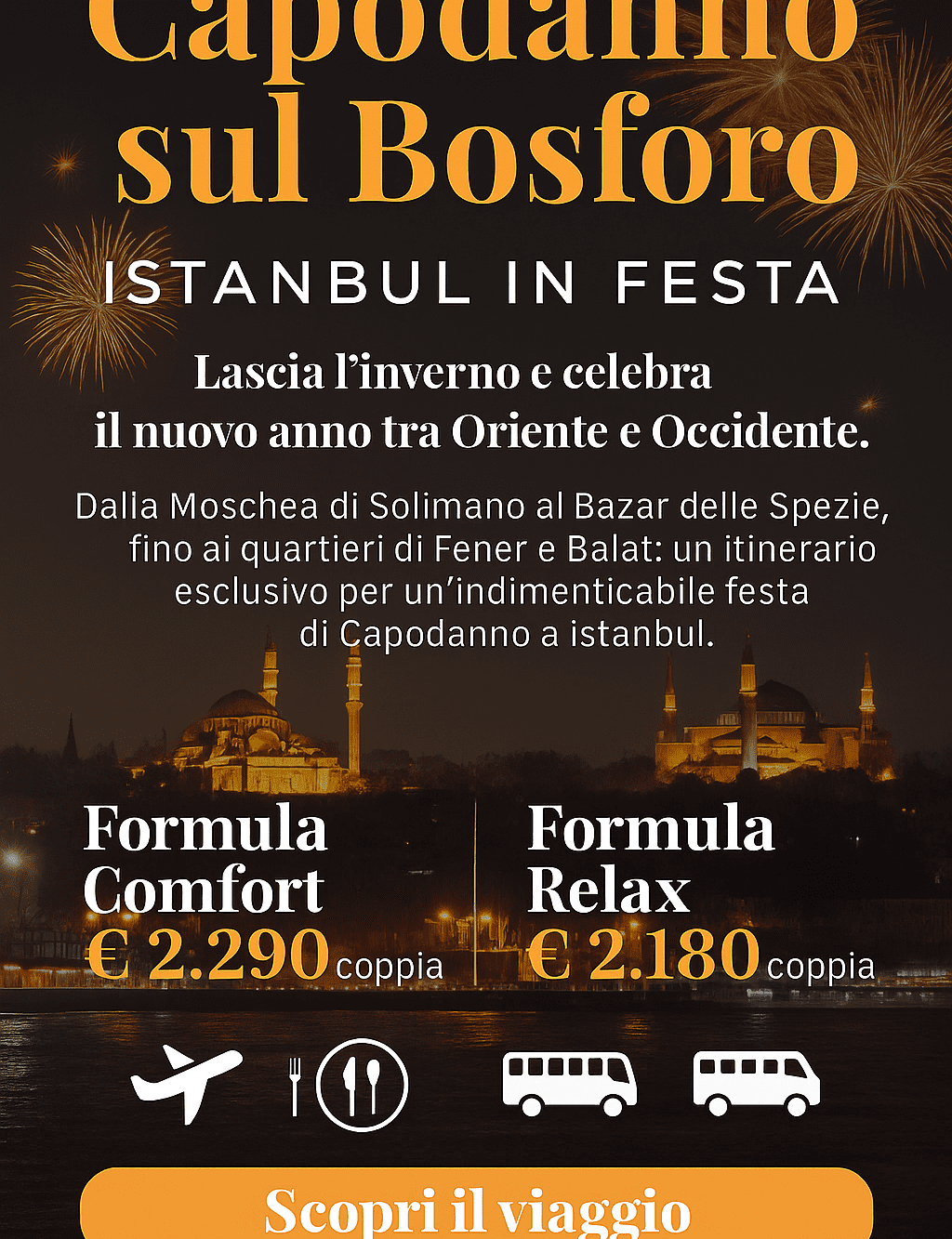 capodanno dolciviaggi istanbul