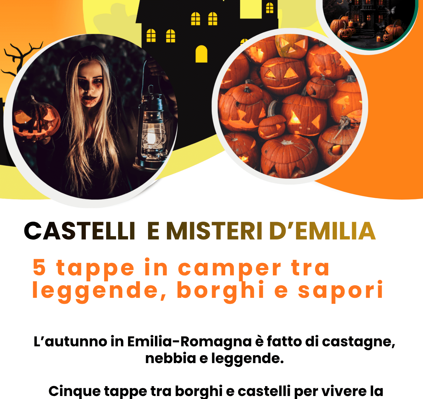 Halloween in camper – 5 castelli da brivido in Emilia Romagna