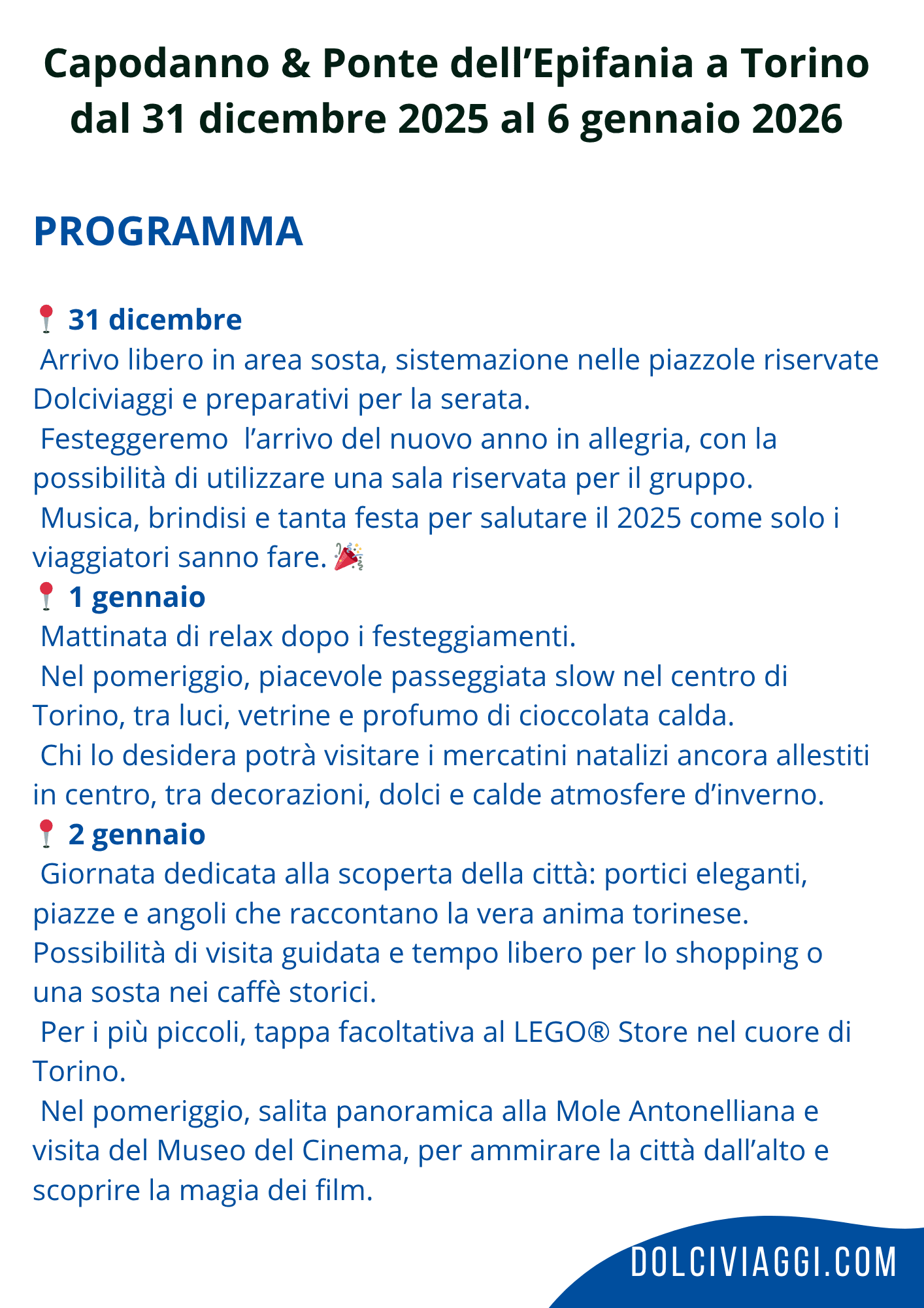 Capodanno & Ponte dell’Epifania a Torino – Itinerario in gruppo Dolciviaggi - immagine 2