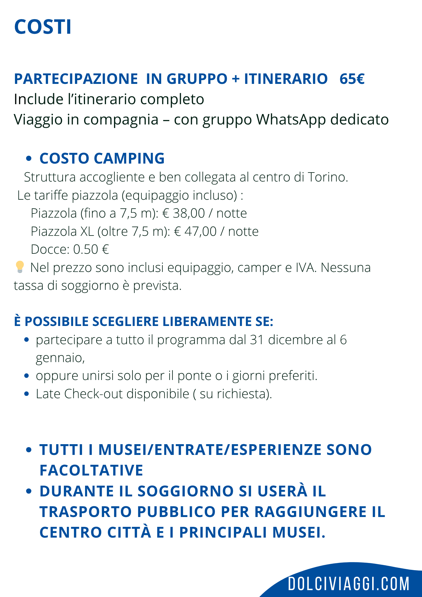 Capodanno & Ponte dell’Epifania