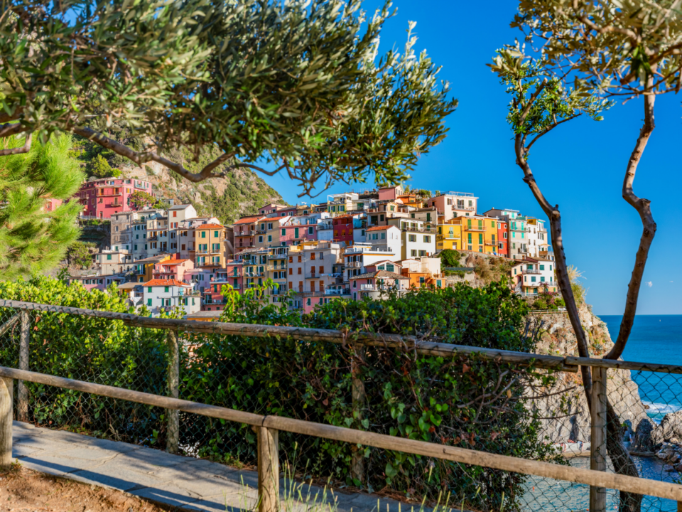 liguria in camper vista mare