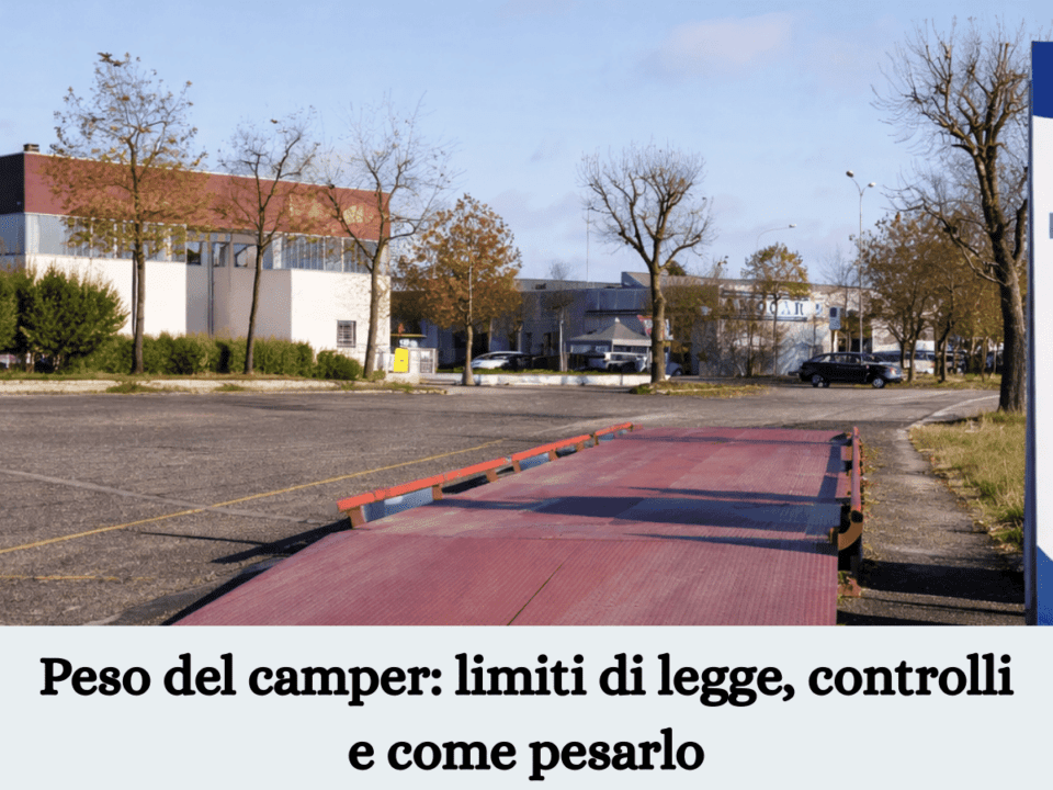 dolciviaggi viaggi in camper pesa del camper