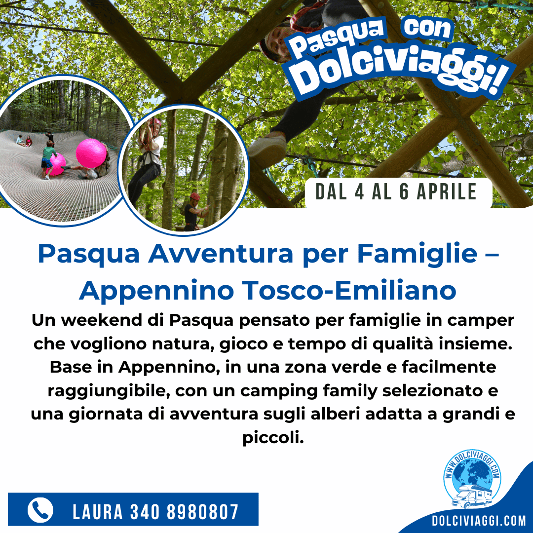 pasqua in camper per famiglie