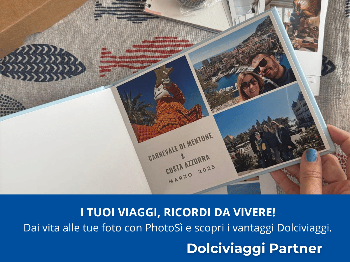 Dai vita alle tue foto con PhotoSì e scopri i vantaggi Dolciviaggi.