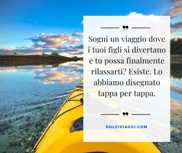 .
#Dolciviaggi 
#ViaggiareConValori 
#FamiglieInCamper 
#CamperLifeItalia 
#ViaggiLenti 
#ViaggiAutentici 
#LibertàDiViaggiare 
#RispettoEDifferenze 
#ViaggiareInFamiglia 
#EsperienzeCheUniscono